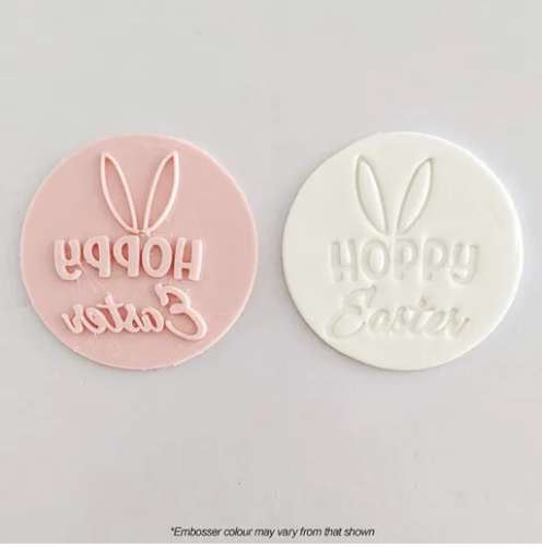 Cookie Stamp Embosser - Hoppy Easter - Click Image to Close